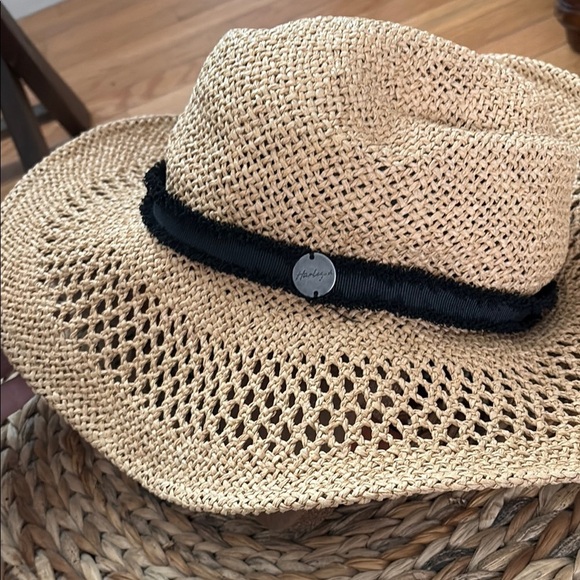 Hurley Tan and Black Straw Hat - Picture 4 of 6
